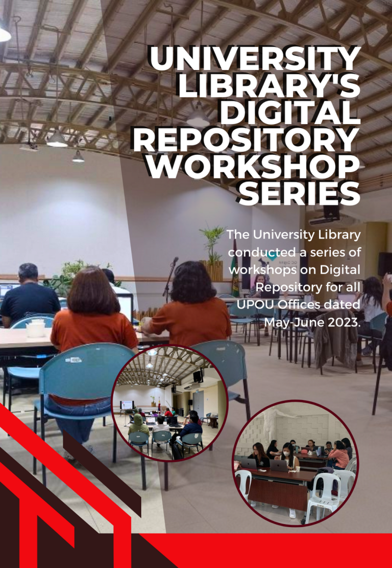 UPOU Digital Repository Worshop Series